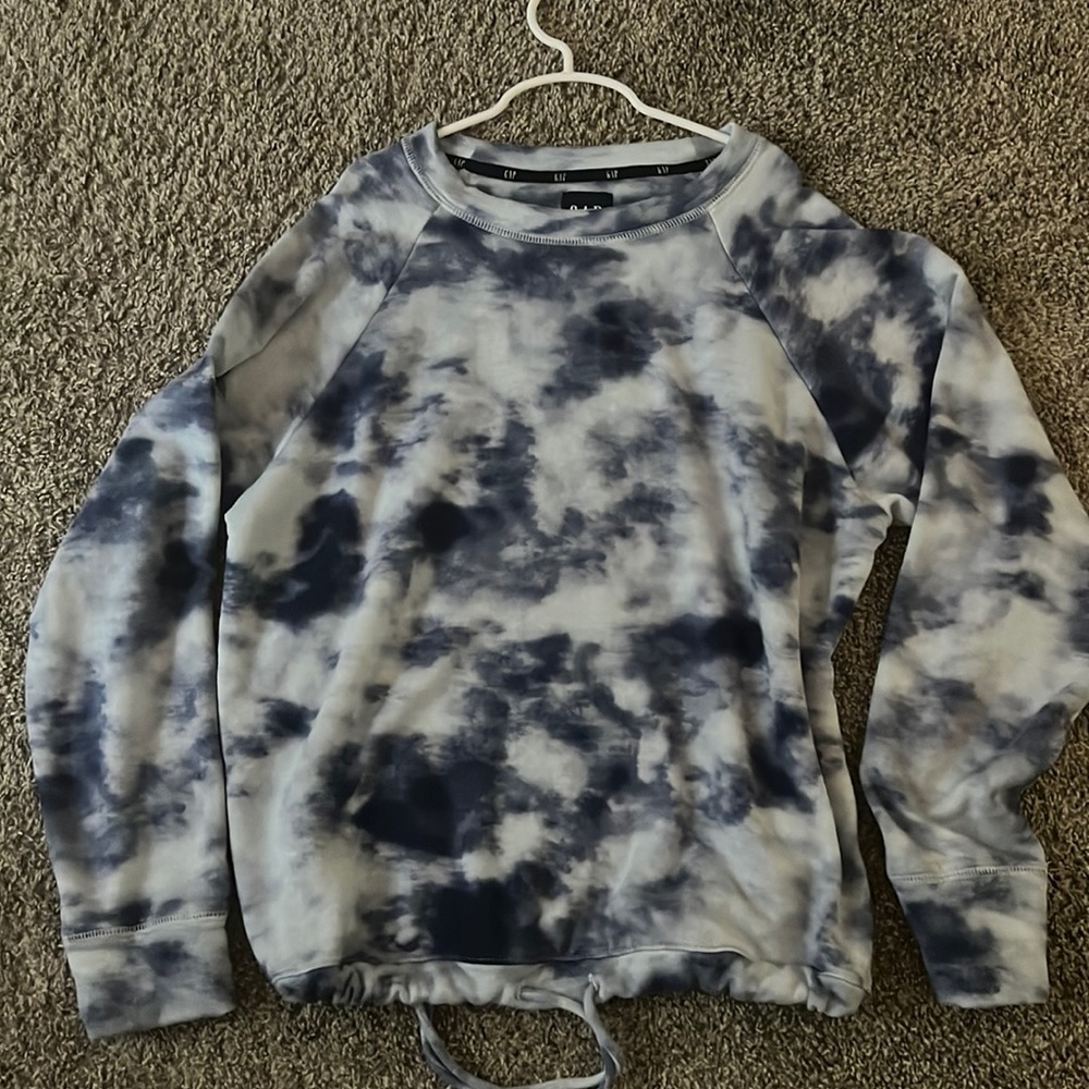 Blue dye long sleeve